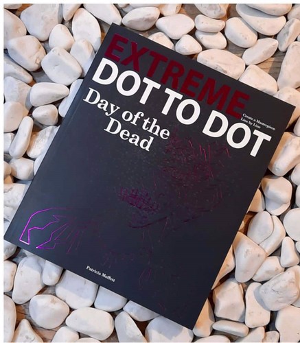 تصویر کتاب دفتر نقاشی ماندالا نقطه به نقطه (Extreme dot to dot)