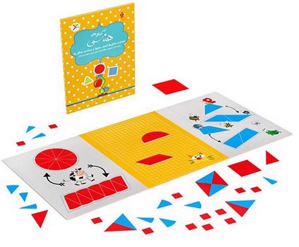 تصویر بازی فکری کیت اشکال هندسی