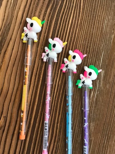 تصویر مداد فشنگی یونی کرن (صورتی)