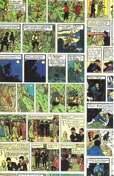 تصویر دفتر برنامه ریزی تن تن کمیک