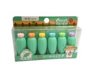 تصویر هایلایتر مینی مدل کاکتوس 016 (6تایی)