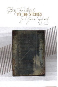 تصویر دفتر یادداشت خط دار آینه ای (کد 927)