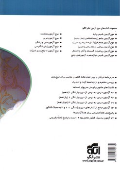 تصویر کتاب نشر الگو موج آزمون دین و زندگی  