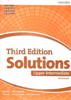 تصویر کتاب سولوشن اپر  Solutions Upper-Intermediate (With workbook) (third edition)
