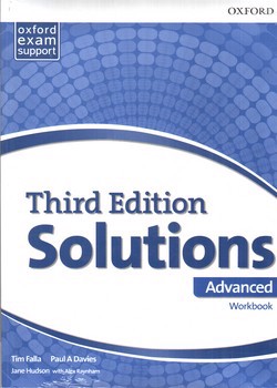 تصویر کتاب سولوشن ادونس  Solutions Advanced (With workbook) (third edition)
