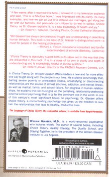 تصویر کتاب تئوری انتخاب Choice Theory