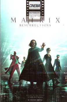 تصویر دفتر یادداشت خط دار پوستر سینمایی (کد 027)