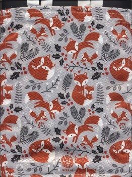 تصویر کیف پارچه ای قدیما (طرح روباه) (کد s741)