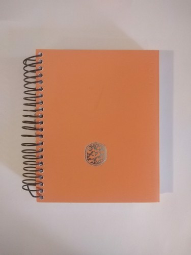 تصویر تقویم 1401 سیمی قدیما (جیبی) (نارنجی)