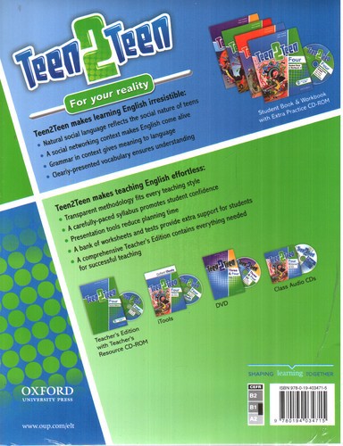 تصویر کتاب Teen 2 Teen 4