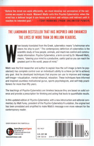تصویر کتاب Psycho cybernetics سایکو سایبرنتیک