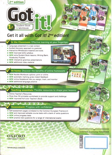 تصویر کتاب Got It (1A)