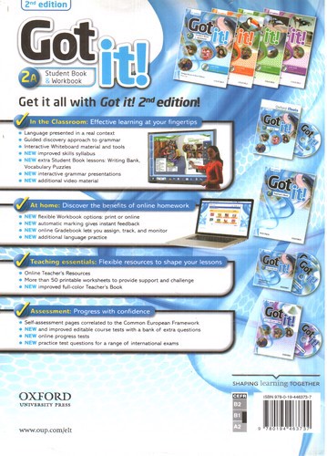 تصویر کتاب Got It (2A)