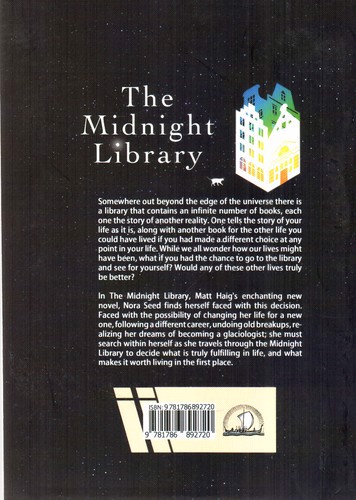 تصویر کتاب The midnight Library (کتابخانه نیمه شب)