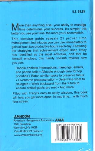 تصویر کتاب Time Management