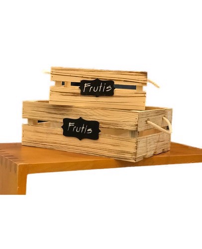 تصویر باکس چوبی جفتی راشل کرم