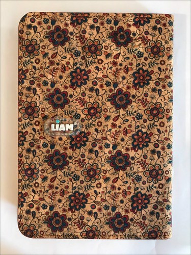 تصویر دفترچه یادداشت چوب پنبه لیام (کد 8)