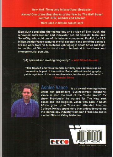 تصویر کتاب Elon Musk