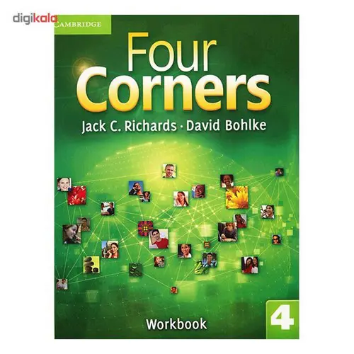 تصویر کتاب four corners 4 (students bood and workbook)