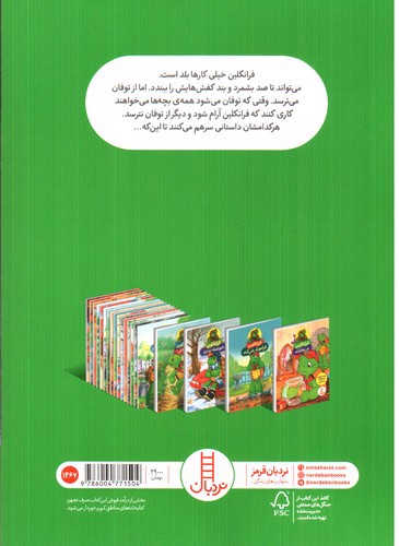 تصویر کتاب فرانکلین و توفان