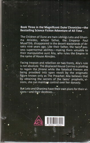 تصویر کتاب تلماسه 3 فرزندان تلماسه) ‭‭Dune 3 (Chilren Of Dune)