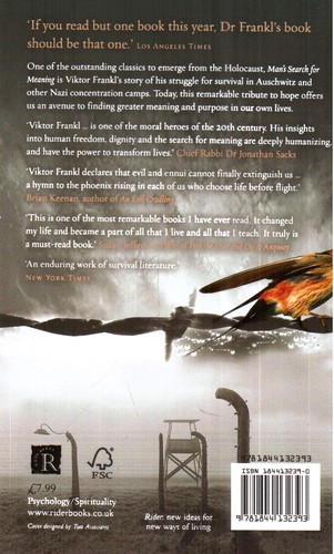 تصویر کتاب Mans Search For Meaning (انسان در جستجوی معنا)