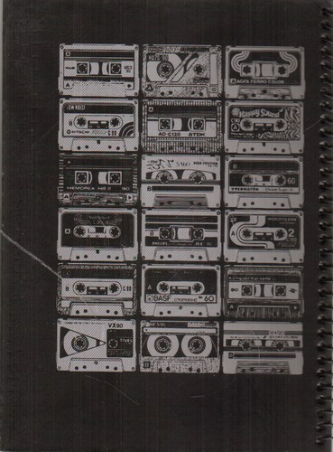 تصویر دفتر مشکی بدون خط (کد 181)