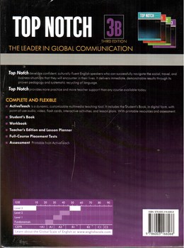 تصویر کتاب Top notch 3B (third edition) (with workbook‭)