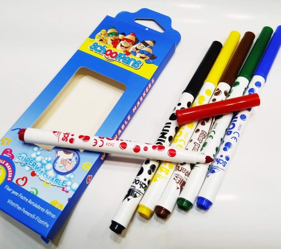 تصویر ماژیک 6 عددی نقاشی اسکول فنس کد 9270