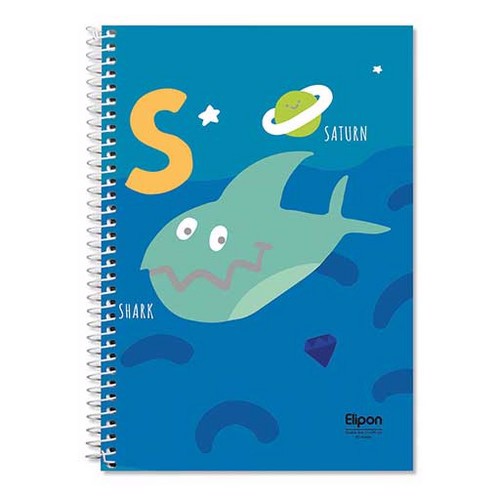 تصویر دفتر 40 برگ دوخط سیمی فانتزی (2901338)