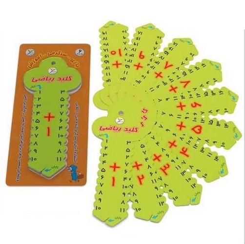 تصویر بازی فکری کلید ریاضی (بازی - سرگرمی - آموزش)( بالای 6 سال)
