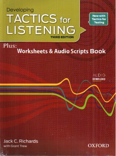تصویر کتاب Developing TACTICS FOR LISTENING (third edition‭)