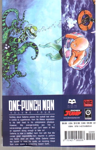 تصویر کتاب One Punch Man 4 (مرد تک مشتی) (مانگا)