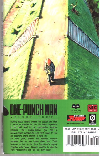 تصویر کتاب One Punch Man 3 (مرد تک مشتی) (مانگا)