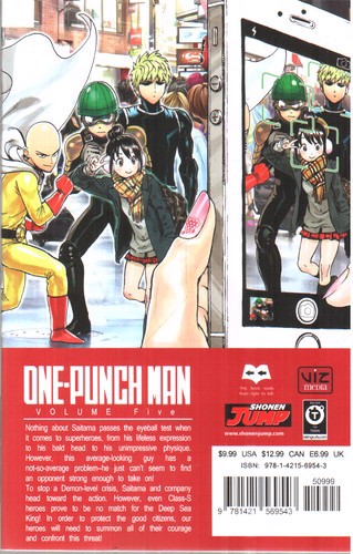 تصویر کتاب One Punch Man 5 (مرد تک مشتی) (مانگا)