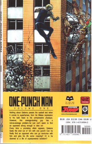 تصویر کتاب One Punch Man 1 (مرد تک مشتی) (مانگا)
