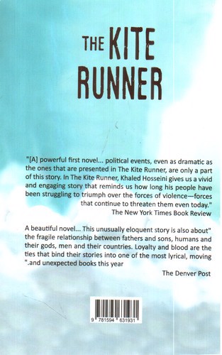 تصویر کتاب the kite runner (بادبادک باز)