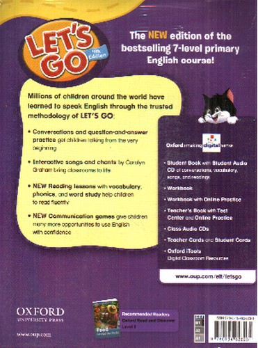 تصویر کتاب LET ‭S GO 6 (student book) (4th edition)
