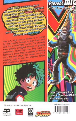 تصویر کتاب my hero academia 4 (آکادمی قهرمان من 4) (مانگا)