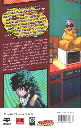 تصویر کتاب my hero academia 6 (آکادمی قهرمان من 6) (مانگا)