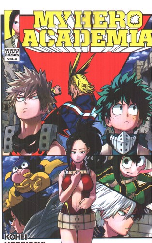 تصویر کتاب my hero academia 8 (آکادمی قهرمان من 8) (مانگا)
