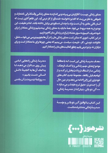 تصویر کتاب معنای زندگی را دریافتن