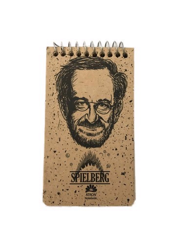 تصویر دفترچه یادداشت کرافت سیمی (طرح SPIELBERG) (فنر بالا)