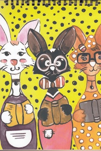 تصویر دفترچه سیمی 17*24 (فنر بالا) (کد 15005)