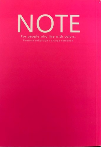 تصویر دفتر یادداشت 96 برگ (صورتی)