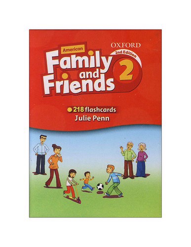 تصویر کتاب Flash Card American Family And Friends 2