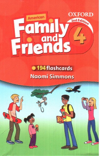تصویر کتاب Flash Card American Family And Friends 4