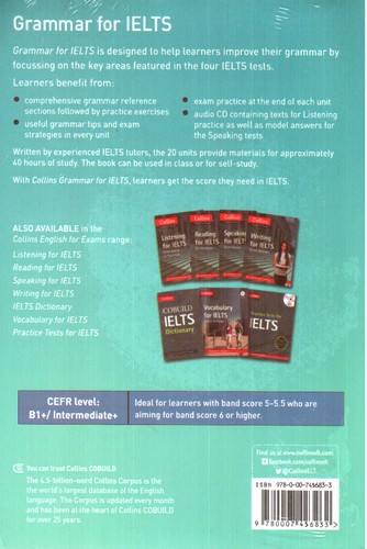 تصویر کتاب Collins Grammar For Ielts 