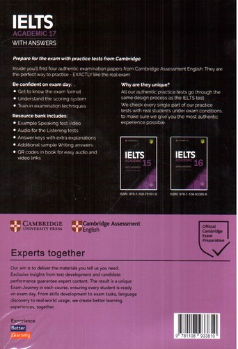 تصویر کتاب Cambridge Ielts Academic 17