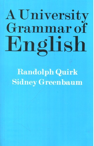 تصویر کتاب A University Grammar Of English